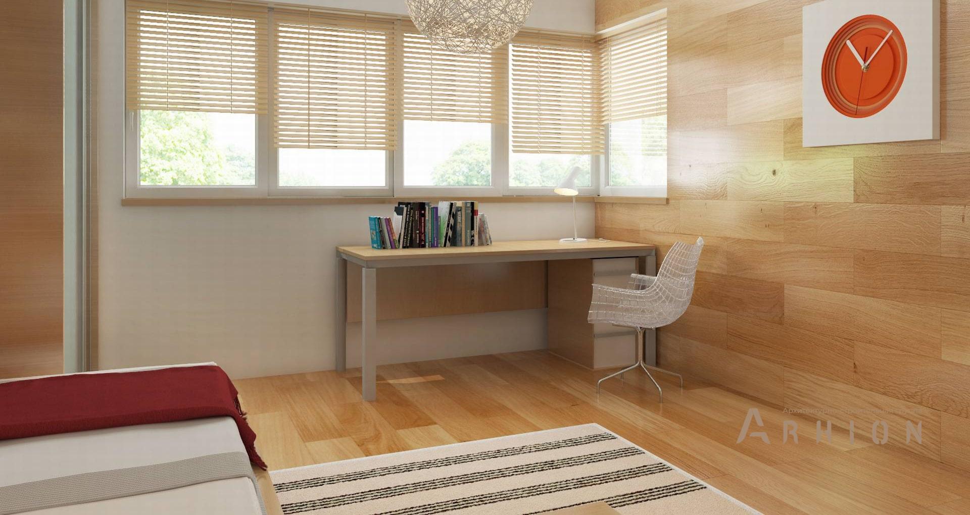 6. Проект двухэтажного дома в стиле хай-тек с плоской кровлей , Zx114, площадью - 219 кв c терассой, балконом, гаражом